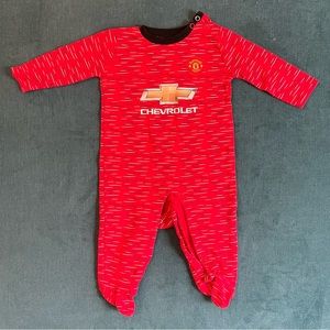 Manchester United Footed Sleeper, Baby 6-9 Months